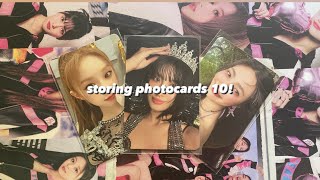 storing photocards 10! lots of twice progress and talking about future changes!