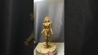 Starfire Statue - Zbrush Sculpture, Taregh Saber / clay art