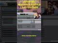 MIXING AVENGED SEVENFOLD STYLE LEAD GUITARS