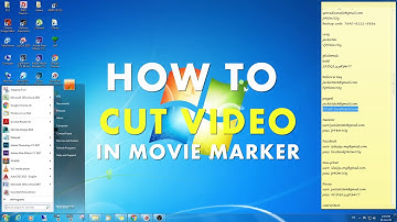 [Window 7] Movie Maker Tutorial Cut Movie Using Split