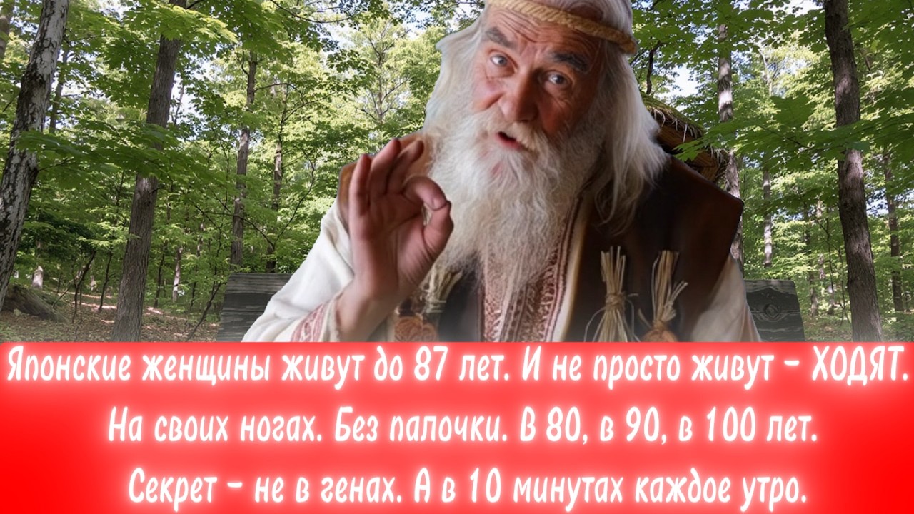 Смертные ошибки для ног! Почему японские бабушки ходят до 90 лет