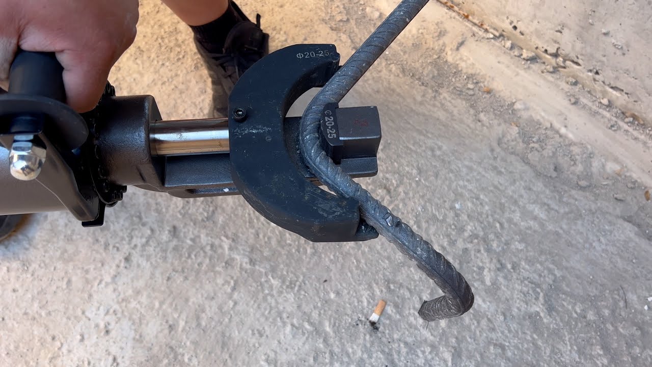 Φορητός κουρμπαδορος FUJI NBR-25 κάμψης για παραμορφωμένη ράβδο χάλυβα 25 χιλιοστών ράβδων