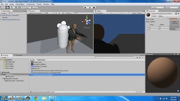 Unity (4) 3D: HOW TO MAKE AND ADD ARMS IN UNITY (Using Blender 2.69 and MakeHuman version 1.0.0)