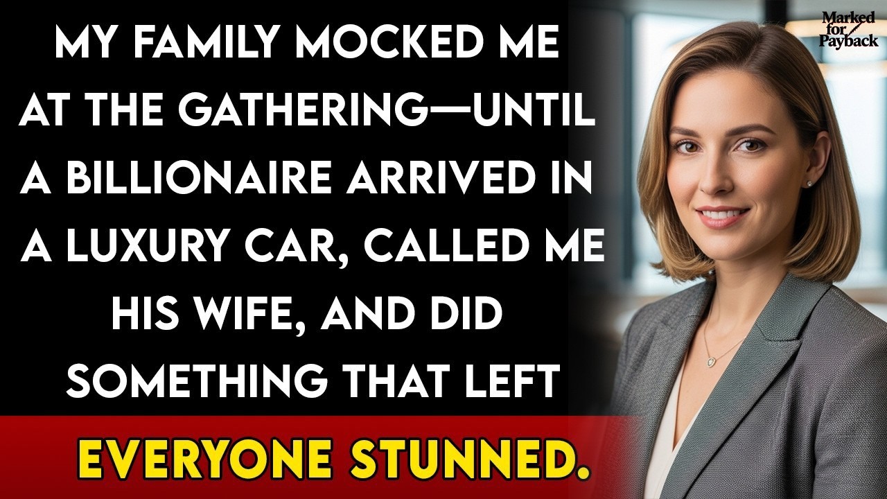 My Family Laughed At Me As A Failure, But They Went Pale When My Billionaire Husband Showed Up