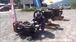 ライト発動機 三重発動機 山梨20150517 Vintage Stationary Engines