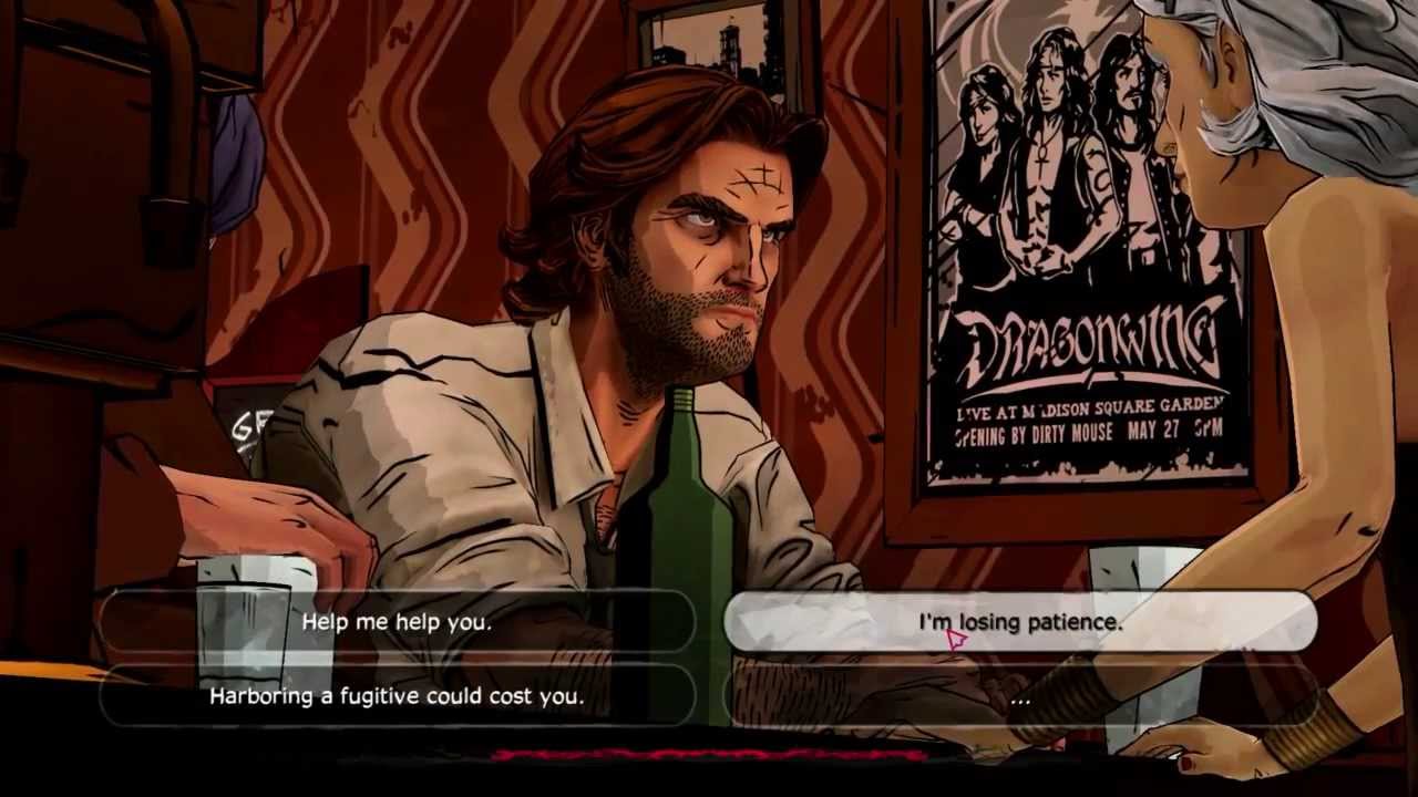 The Wolf Among Us The Trip Trap Bar And Grendel Fight