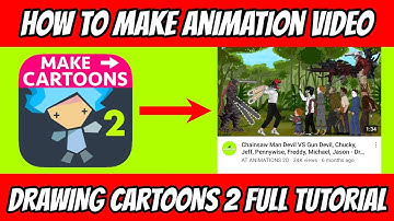 Draw Cartoon 2 Tutorial | how to use Draw Cartoon 2 app | Draw Cartoon 2 me video kaise banaye