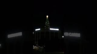 64 string, 100 pixel nodes per string, 50ft tall MegaTree