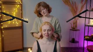 Head & Neck Massage by Yolana #ASMR