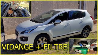 TUTO | Vidange + filtre à huile sur PEUGEOT 3008  peugeot vam racinglubes valvoline tutoriel