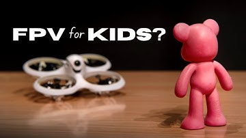 A Proper FPV Drone for Kids or Beginners!  5 year old