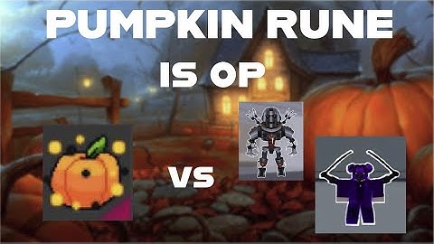 Pumpkin Rune VS SOLO Dr V Lab HC RPG SIM
