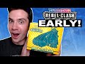 Opening NEW Pokemon Cards EARLY! Sword & Shield Rebel Clash