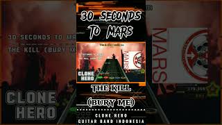 30 Seconds To Mars - The Kill (Bury Me) | Clone Hero - Guitar Band Indonesia - Guitar Hero