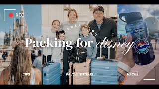 Packing for Disney World 2024 | Family of 5 | Quick Trip ✈