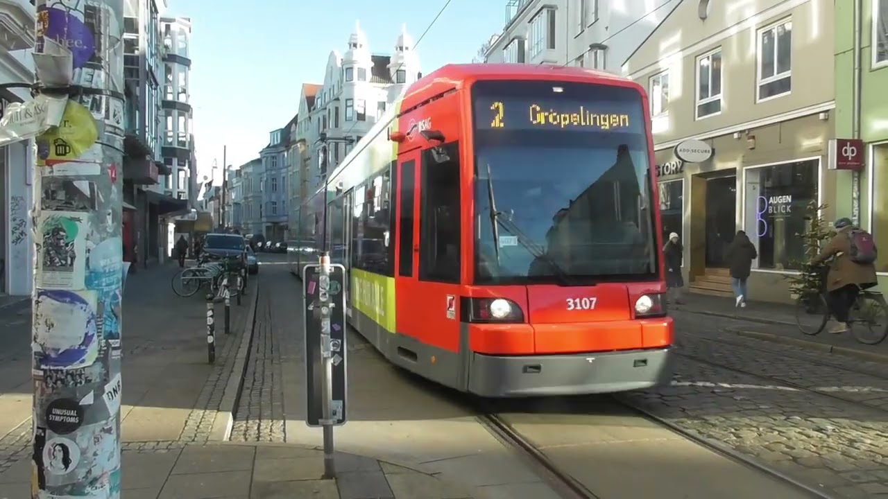 Bremer Straßenbahnen am 30.12.2025