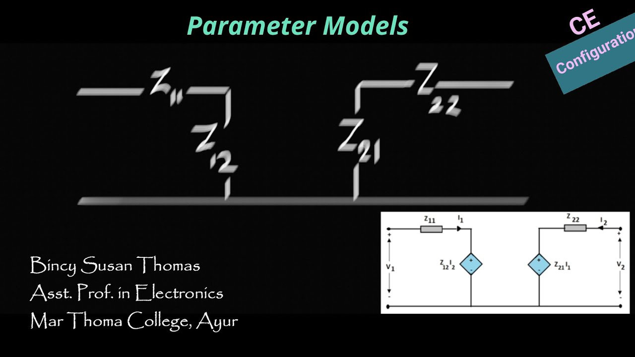 Parameter Models / Parameter Equivalent Circuit - YouTube
