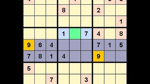 How to Solve Washington Times Sudoku Difficult October 17, 2022