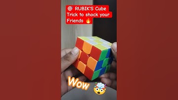 "🤯 Rubik’s Cube Checkerboard in Seconds! 🧩🔥 #shorts #rubikscube #checkerboard