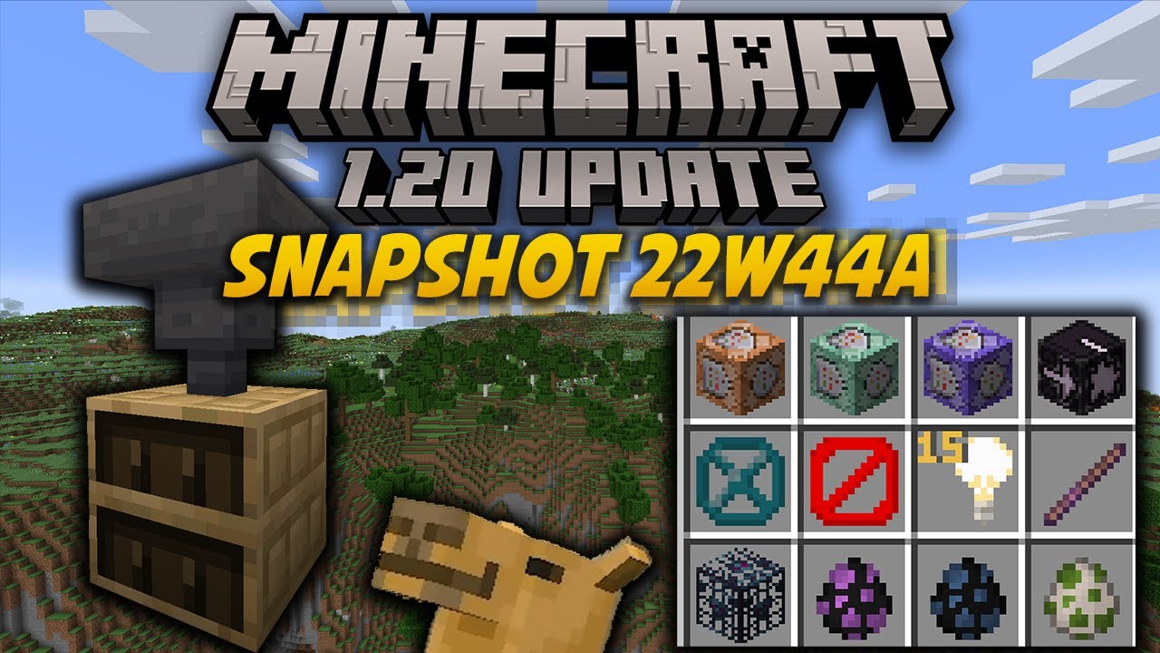 How to download Minecraft 1.19.3 snapshot 22w44a for Java Edition