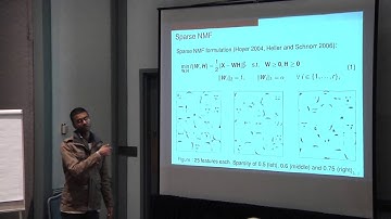 Vamsi K. Potluru - Coordinate Descent for mixed-norm NMF