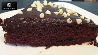 وصفة لكيكة الكاكاو الاقتصادية الاسفنجية الهشة بقلاصاج لن تستغني عنها بعد اليوم /Cake au cacao