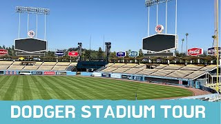 4K Virtual Walks - Dodger Stadium Walking Tour in Los Angeles California