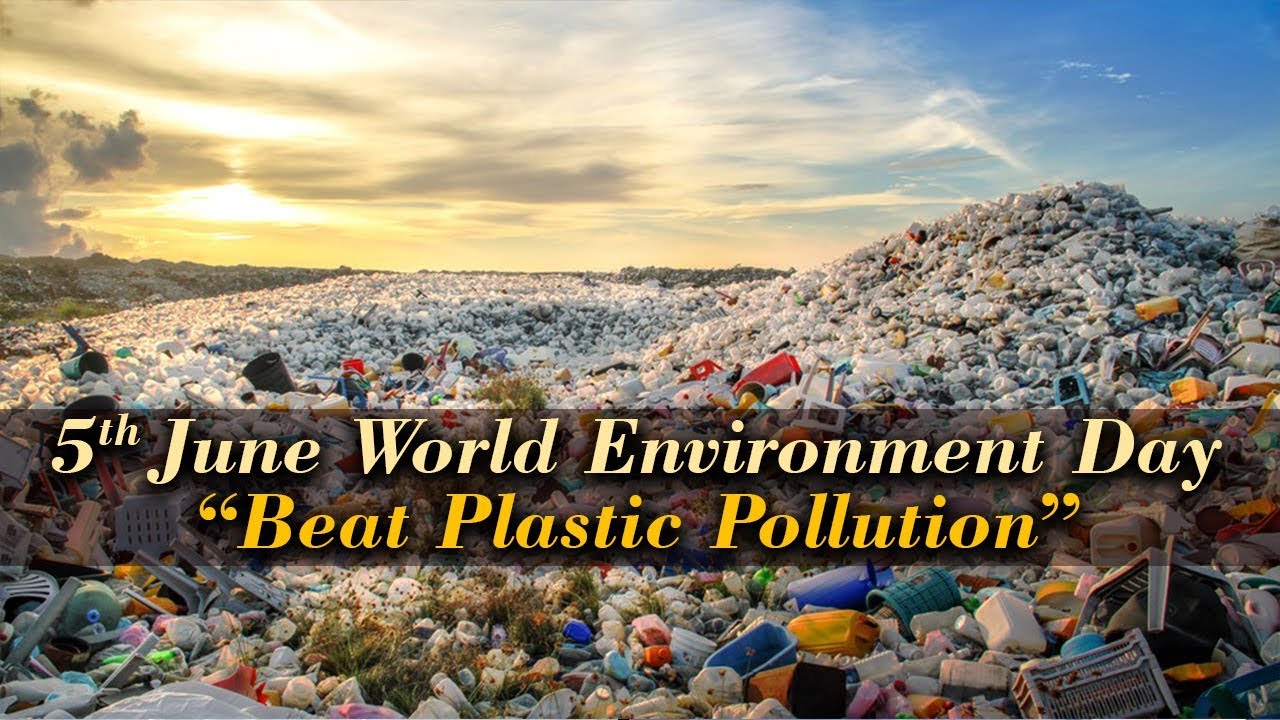 प्लास्टिक से बेपनाह मोहब्बत || 5th June World Environment Day || Beat Plastic Pollution newspaper mockup