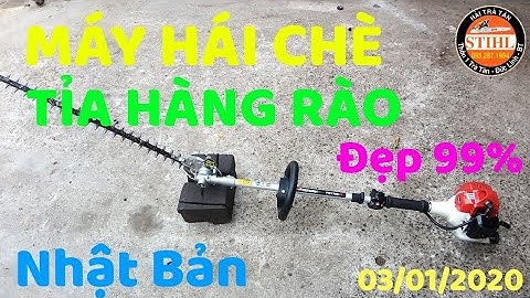 Máy Phát Cỏ (Hái Chè - Tỉa Hàng Rào) Nhật Bản Quên Sử Dụng 99% KOMATSU PHT750 ZENOAH / 0932871994