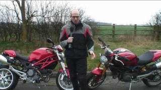 Ducati Monster 1100 ABS - brake tested