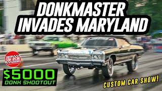 Donkmaster Z06 Donk RACED HIS OWN TEAMMATE! $5000 Donk Shootout @ NDRA Maryland Race   JULY 2022