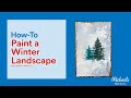 Online Class: Paint Night Live Winter Wonderland | Michaels