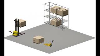 AGV PALLET STACKER