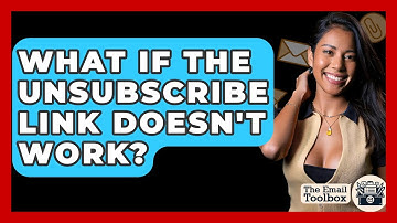 What If The Unsubscribe Link Doesn