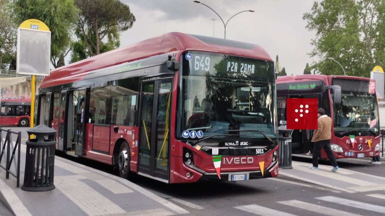 Heuliez Bus GX 337 ELEC / Iveco E-Way 12 - ATAC Roma Linea 448