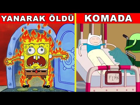 ÇİZGİ FİLMLERİN BİLİNMEYEN GİZEMLERİ! 😱 (ÇOK ŞAŞIRACAKSINIZ)