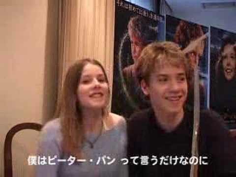 Jeremy Sumpter & Rachel Hurd-Wood in Japan