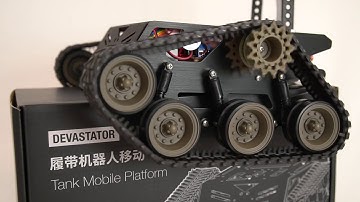 Raspberry Pi robot - DEVASTATOR ROBOT PLATFORM