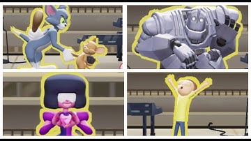 Multiverse Taunt Animations and Morty Quotes