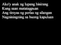 Tagumpay Nating Lahat- Lea Salonga w/ lyrics