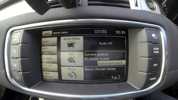 Evoque tv and audio visual problem