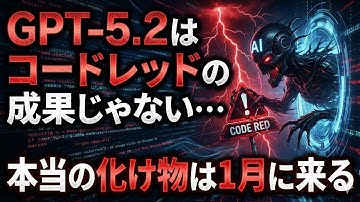GPT-5.2はコードレッドの成果じゃない…本当の化け物は1月に来る