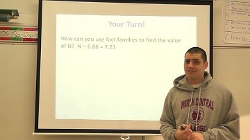 Decimal Ops Problem 2.3 Decimal Fact Families