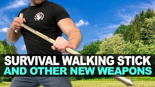 ⁣Survival Walking Stick and Other New Weapons!