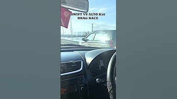 SWIFT VS ALTO K10 DRAG RACE #share #trending #viral #comment #alto #swift #fullmodified #shortvideo