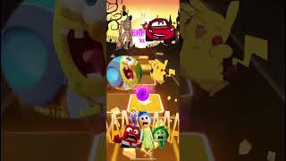 Siren Head vs Mcqueen vs Spongebob vs Pikachu vs Inside Out X Coffin Dance | Tiles Hop