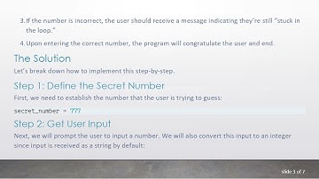 Creating a Stop in a While Loop - Python while-loop Techniques