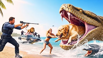 A Giant Anaconda Strikes Amid the Violent Storm