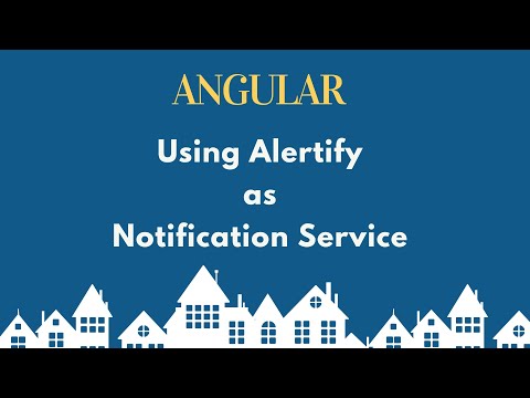 Add alertify notifications as service