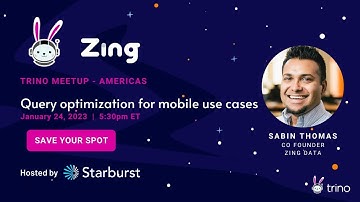 Query optimization for mobile use cases